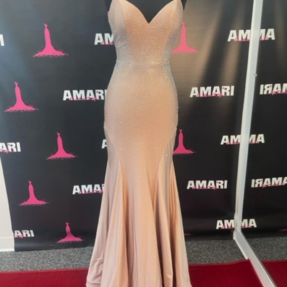 La Femme #31220 Size 2 Mauve NWT - Picture 3 of 5